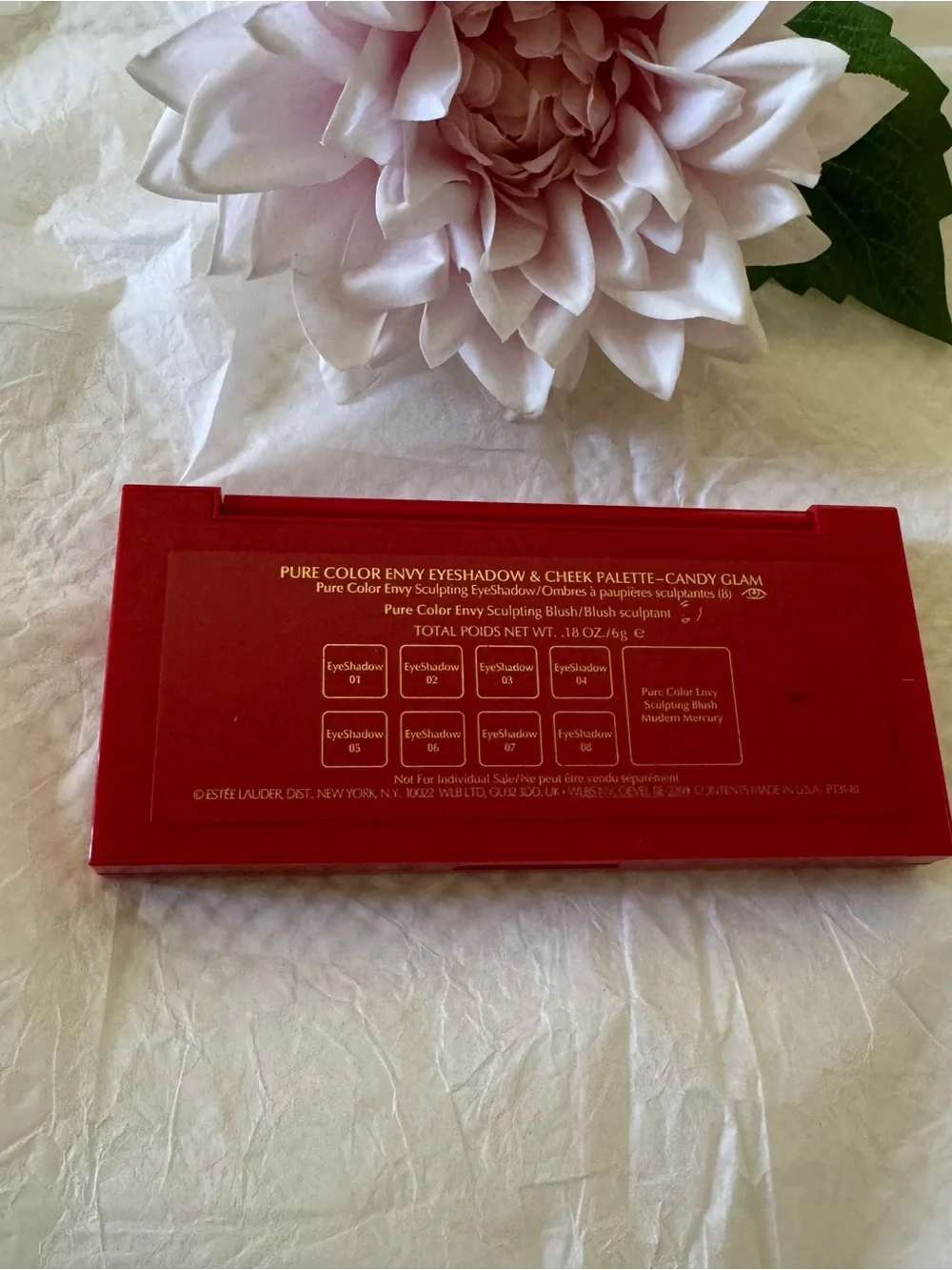 ESTÉE LAUDER Pure Color Envy Eyeshadow & Cheek Palette-Candy Glam.FULL Size.